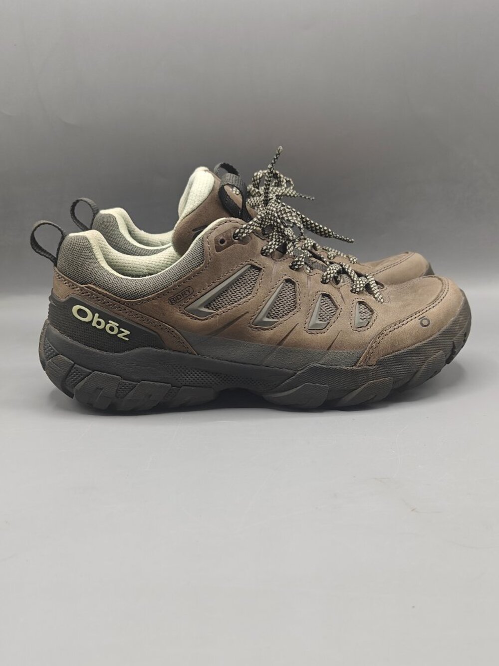 Oboz Sawtooth X Waterproof Brown Hiking Shoes Women's Size 8 Trail Sneakers